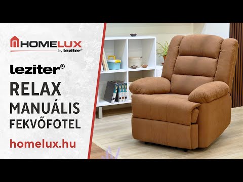 Relax manuális fekvőfotel fotelágy