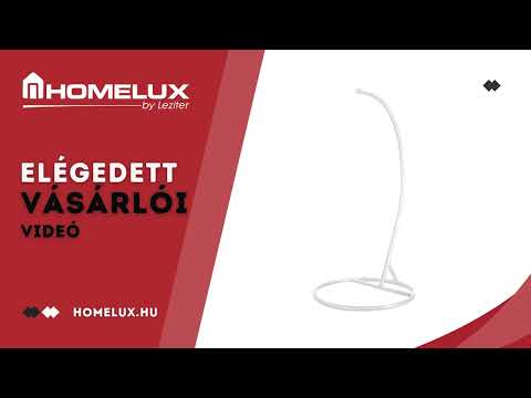 Függőfotel állvány fehér