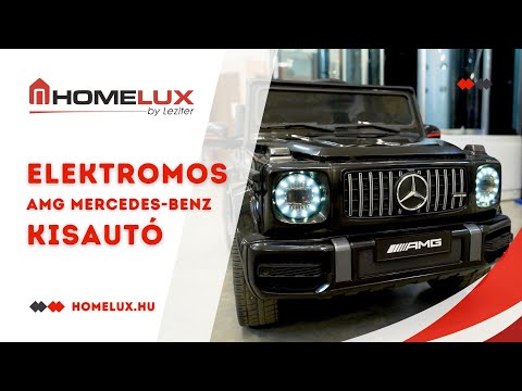 Elektromos autó Mercedes-Benz AMG fekete