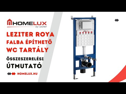 Roya Ride 82W falba építhető WC tartály szett