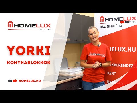 Yorki 340 konyhabútor alulfagyasztós hűtős kivitelben