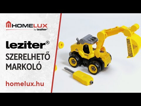 Szerelhető markoló, távirányítós autó 24 db-os