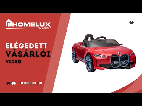 Elektromos autó BMW i4 cabrio piros