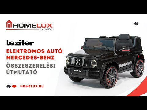 Elektromos autó Mercedes-Benz AMG fekete