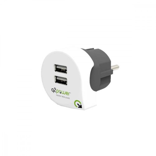 Dupla USB töltő Dual USB Charger 2.4A Europe