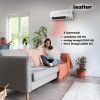 hira elektromos fali fűtőtest 3 üzemmóddal (ventilátor 35W, meleg levegő 1000W, forró levegő 2000W), kényelmes fűtési lehetőség otthoni környezetben.