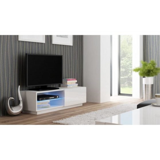 Livo rtv 120w подвесная тумба для tv halmar белый