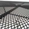 Melfi fém mesh kerti asztal 150x90x75 cm
