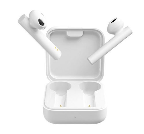 XIAOMI Earphone 2 Basic bluetooth fülhallgató SZTEREO (v5.0, TWS, extra mini + töltőtok) FEHÉR