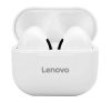 LENOVO LIVEPODS LP40 bluetooth fülhallgató SZTEREO (v5.0, TWS, mikrofon, zajszűrő + töltőtok) FEHÉR