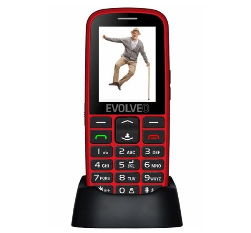 EVOLVEO EP-550 Easy Phone mobiltelefon PIROS