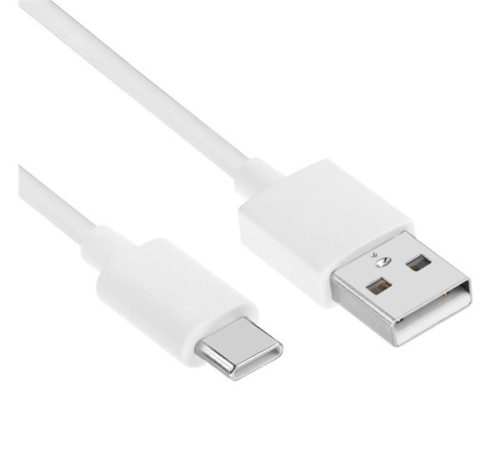 REALME DL143 adatkábel (USB - Type-C, gyorstöltő, 100cm) FEHÉR