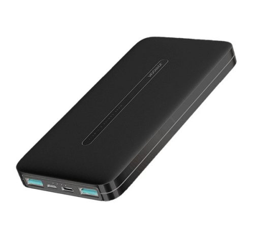 JOYROOM vésztöltő 2 USB aljzat (10000mAh, 37W, gyorstöltő 3.0, LED jelzés) FEKETE