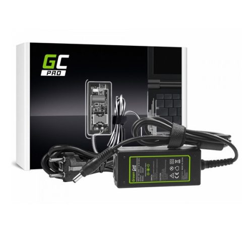 GREEN CELL PRO töltő és AC adapter (20V/2A, 40W, kerek (5.5-2.5mm) Lenovo IdeaPad S10 S10-2 S10-3 S10-3s S100) FEKETE