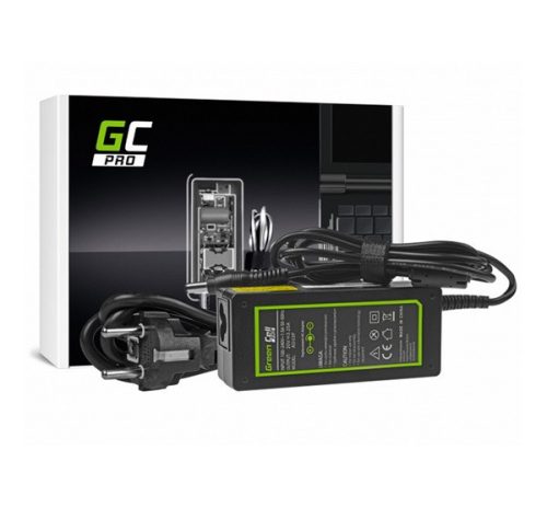 GREEN CELL PRO töltő és AC adapter (20V/3.25A, 65W, kerek (5.5-2.5mm) Lenovo B560 B570 G530 G550 G560 G575 G5) FEKETE