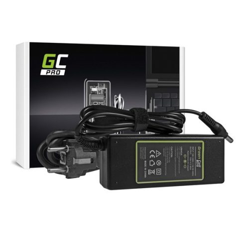 GREEN CELL PRO töltő és AC adapter (19V/3.95A, 75W, Toshiba Satellite C55 C660 C850 C855 C870 L650 L650D L655) FEKETE