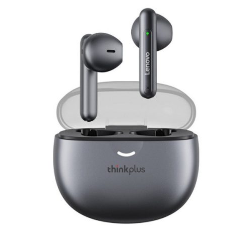 LENOVO THINKPLUS LP1 PRO bluetooth fülhallgató SZTEREO (v5.1, TWS, mikrofon, zajszűrő + töltőtok) FEKETE