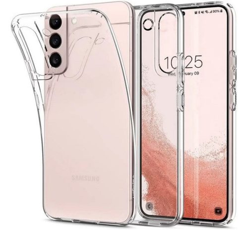 SPIGEN LIQUID CRYSTAL szilikon telefonvédő (ütésállóság, légpárnás sarok) ÁTLÁTSZÓ