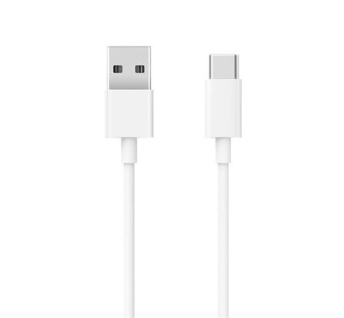 XIAOMI adatkábel (USB - Type-C, 3A, gyorstöltő, 100cm) FEHÉR