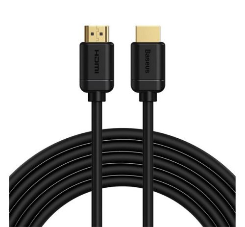 BASEUS TV/HDMI kábel (19pin, HDMI-A - HDMI-A, v2.0, 4K 30Hz, 500cm) FEKETE