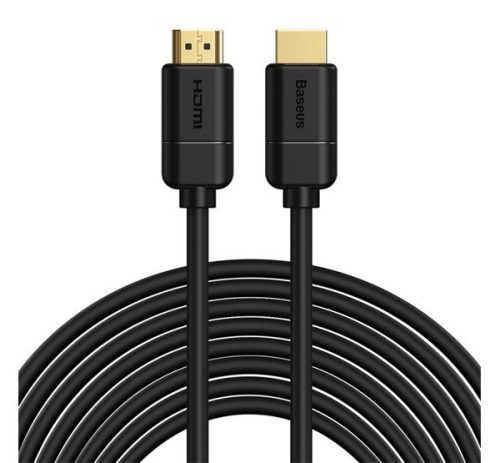 BASEUS TV/HDMI kábel (19pin, HDMI-A - HDMI-A, v2.0, 4K 30Hz, 800cm) FEKETE