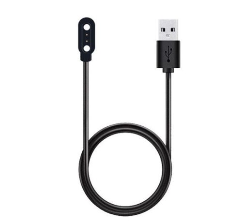 Töltőkábel USB (mágneses, 100cm) FEKETE