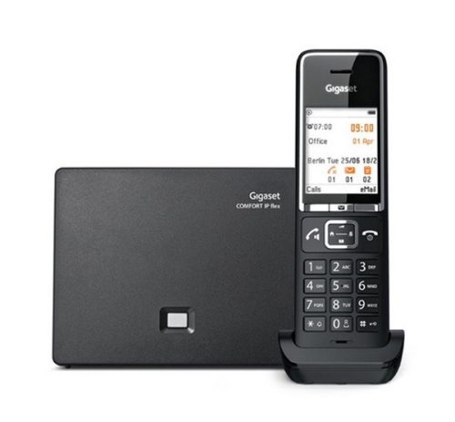 GIGASET COMFORT 550IP FLEX telefon készülék (vezeték nélküli) FEKETE