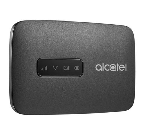 ALCATEL LINKZONE MW45V 4G Mobile WiFi hordozható router (HOTSPOT, 150 Mbps, SIM+microUSB aljzat) FEKETE