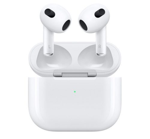 APPLE AIRPODS 3 bluetooth fülhallgató SZTEREO (mikrofon + töltőtok) FEHÉR