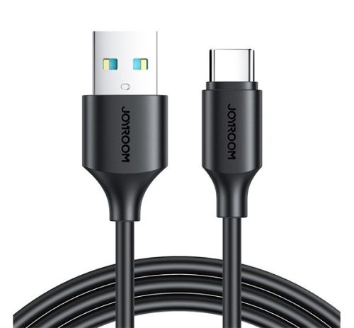 JOYROOM adatkábel (USB - Type-C, 3A, PD gyorstöltő, 200cm) FEKETE