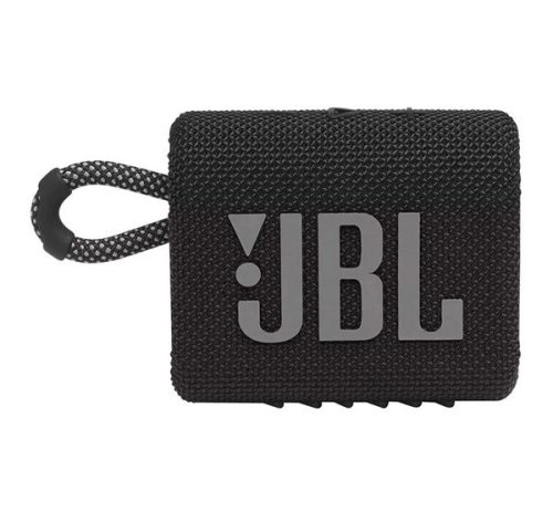 JBL GO3 bluetooth hordozható hangszóró (750mAh belső akku, 4.2W, vízálló, porálló) FEKETE