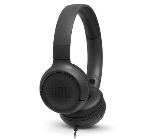 JBL T500 fejhallgató SZTEREO (3.5mm jack) FEKETE