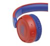 JBL JR310BT bluetooth fejhallgató SZTEREO (v5.0, mikrofon, felvevő gomb, összehajtható, GYEREK méret) PIROS