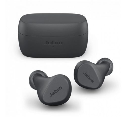 JABRA ELITE 2 bluetooth fülhallgató SZTEREO (v5.2, TWS, zajszűrő, IP55 + töltőtok) SÖTÉTSZÜRKE