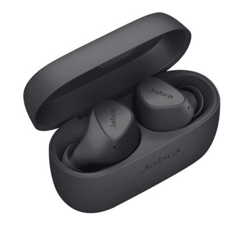 JABRA ELITE 3 bluetooth fülhallgató SZTEREO (v5.2, TWS, aktív zajszűrő, IP55 + töltőtok) SÖTÉTSZÜRKE