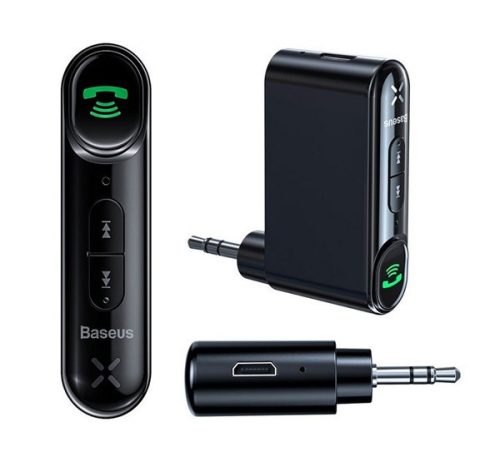 BASEUS bluetooth FM transmitter 3.5mm jack aljzat