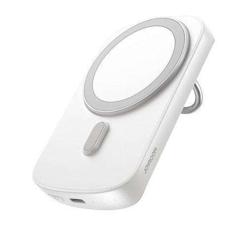 JOYROOM vésztöltő Type-C aljzat (6000mAh, 20W, PD gyorstöltő, wireless, MagSafe) FEHÉR