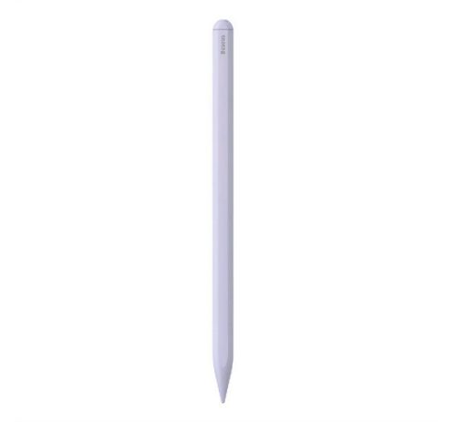 BASEUS SMOOTH WRITING2 érintő ceruza (aktív, kapacitív, mágneses + póthegy) LILA Apple Pencil kompatibilis