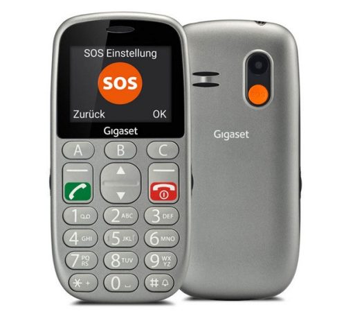 GIGASET GL390 mobiltelefon (Dualsim) EZÜST