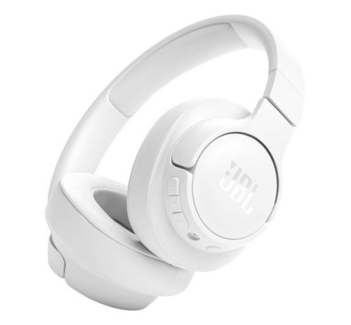 JBL TUNE 720BT bluetooth fejhallgató SZTEREO (v5.3, mikrofon, multipoint, összehajtható) FEHÉR