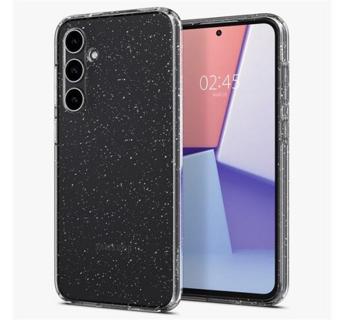 SPIGEN LIQUID CRYSTAL GLITTER szilikon telefonvédő (ütésállóság, légpárnás sarok) ÁTLÁTSZÓ