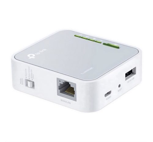 TP-LINK NANO AC750 WIFI hordozható router (Ethernet port, USB port, HOTSPOT, 433 Mbps) FEHÉR