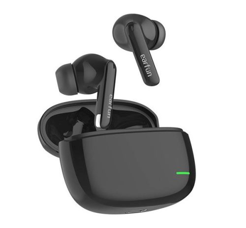 EARFUN AIR MINI 2 bluetooth fülhallgató SZTEREO (v5.2, TWS, mikrofon + töltőtok) FEKETE