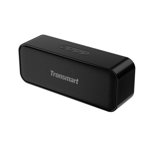 TRONSMART T2 MINI 2023 bluetooth hordozható hangszóró (v5.3, 10W, IPX7 vízálló, AUX kimenet) FEKETE