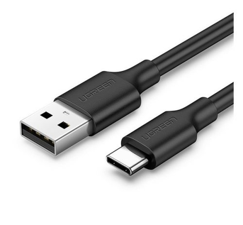 UGREEN adatkábel (USB - Type-C, 3A, gyorstöltő, 300cm) FEKETE