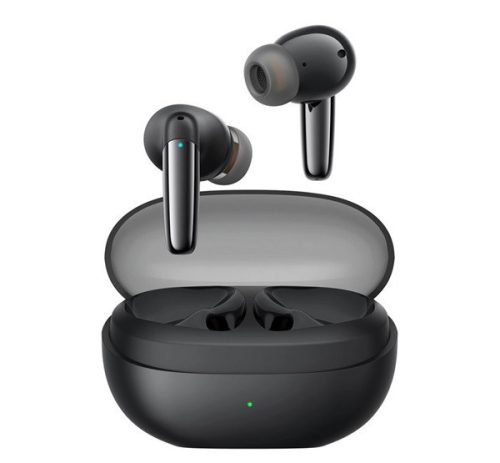 JOYROOM JBUDS bluetooth fülhallgató SZTEREO (v5.3, TWS, mikrofon, zajszűrő, IPX4, cseppálló + töltőtok) FEKETE