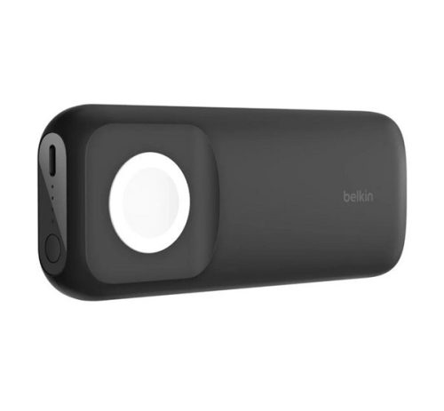 BELKIN BOOST CHARGE PRO vésztöltő Type-C aljzat (10000mAh, 20W, PD gyorstöltő, Apple Watch töltő) FEKETE