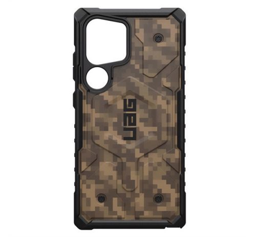 UAG PATHFINDER defender műanyag telefonvédő (erős ütésállóság, légpárnás sarok, MagSafe, terep minta) BARNA