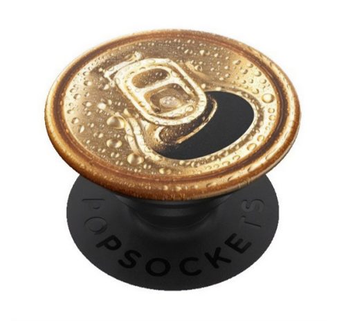 POPSOCKETS telefontartó (készülékre ragasztható, többfunkciós, üdítős doboz) ARANY