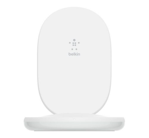 BELKIN BOOST CHARGER asztali töltőállvány (15W, gyorstöltő, wireless) FEHÉR